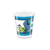 CONFEZIONE 8 BICCHIERI IN PLASTICA 200ML TEMA MONSTER & CO