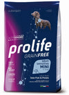 Prolife Grain Free mangime secco Cani Adulti Mini sogliola e patate 2 kg