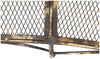 Biscottini Panchina in ferro battuto L176xPR58xH102 cm Robusta stabile panca Offerta
