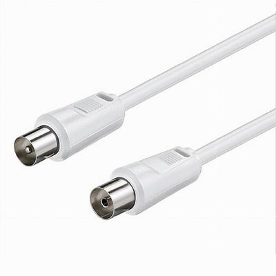 Cavo Antenna Coax 20mt Iec M/f Televisore Hdtv Dvb-t2 Uhf/vhf Prolunga Cav-at20m