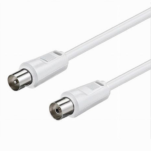 Cavo Antenna Coax 20mt Iec M/f Televisore Hdtv Dvb-t2 Uhf/vhf Prolunga Cav-at20m