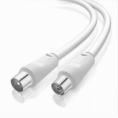 Cavo 20 Metri Antenna Tv Maschio/femmina Schermato Prolunga Maxtech At-001-20m