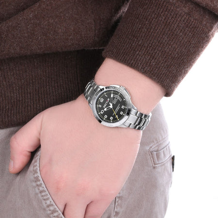 Sector 270 – Orologio Uomo Datario Acciaio Nero (R3253578006)