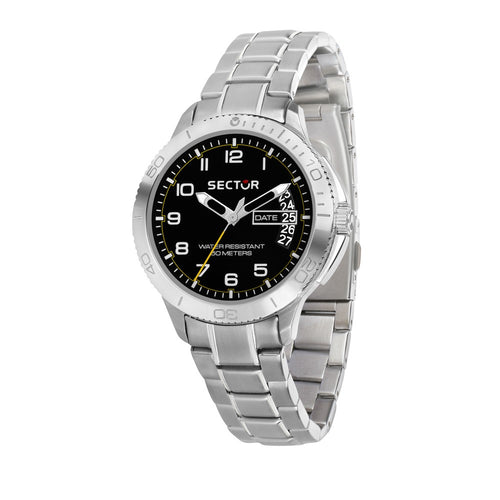Sector 270 – Orologio Uomo Datario Acciaio Nero (R3253578006)