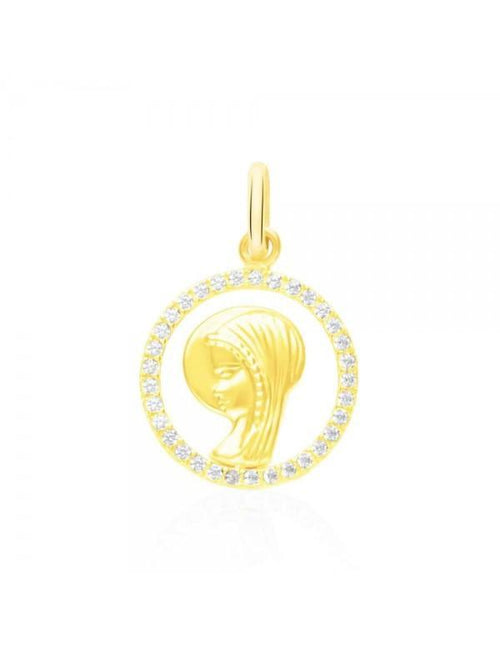 STROILI - PENDENTE Holy oro giallo e Cubic zirconia