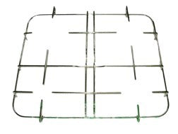 Griglia in filo cromato 4 fuochi colore inox 420x350mm Piano Cottura Bompani F0401