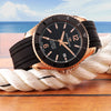Philip Watch Amalfi – Orologio Uomo Automatico Nero Oro Rosa (R8221218002)
