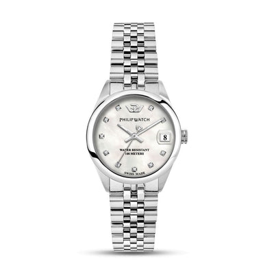 Philip Watch Caribe – Orologio Donna Acciaio con Diamanti (R8253597619)