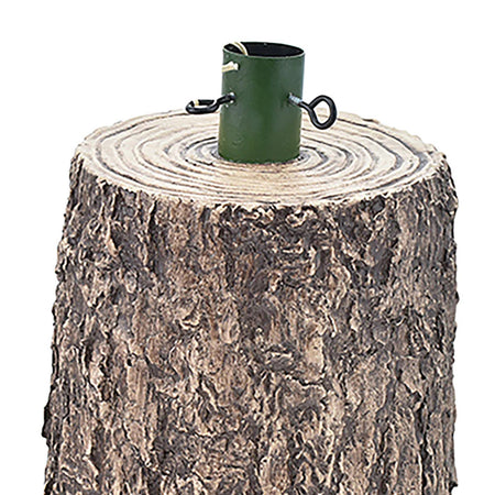 Base Supporto Albero Di Natale Tronco Natalizio Attacco Universale Altezza 33 Cm