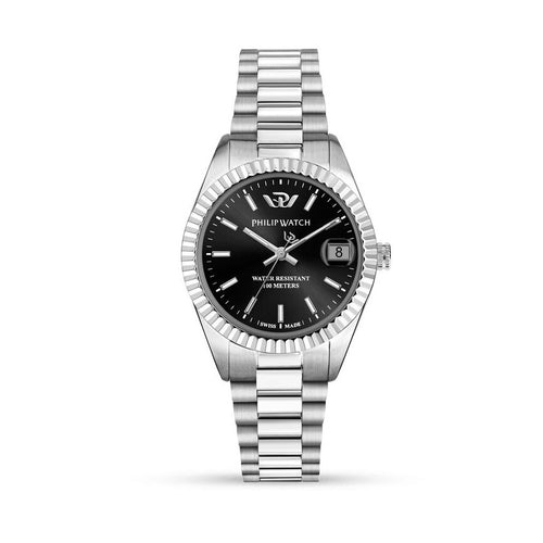 Philip Watch Caribe – Orologio Donna Acciaio Nero (R8253597652)