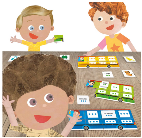 Headu - Sillabando Tre Giochi Per Imparare A Leggere E Scrivere Con La Divisione In Sillabe (3/6 Anni)