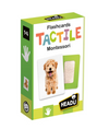 Headu - Flashcards Tactile Montessori Osserva Tocca E Senti (1/4 Anni)