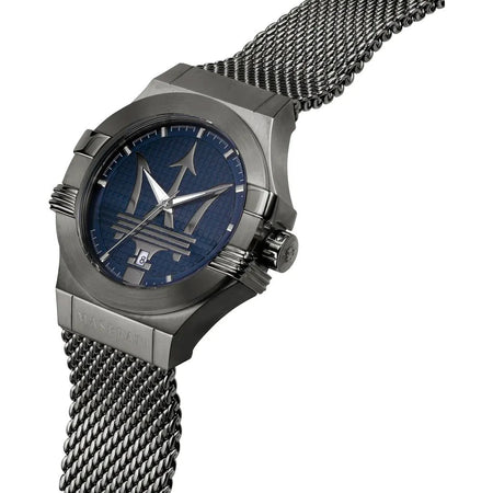 Maserati Potenza – Orologio Uomo Grigio Blu Maglia Mesh (R8853108005)