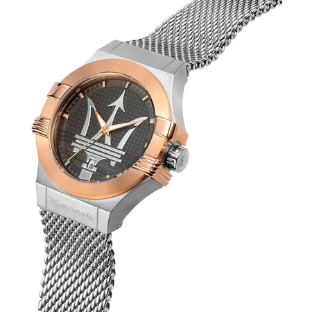 Maserati Potenza – Orologio Uomo Silver & Rose Gold (R8853108007)