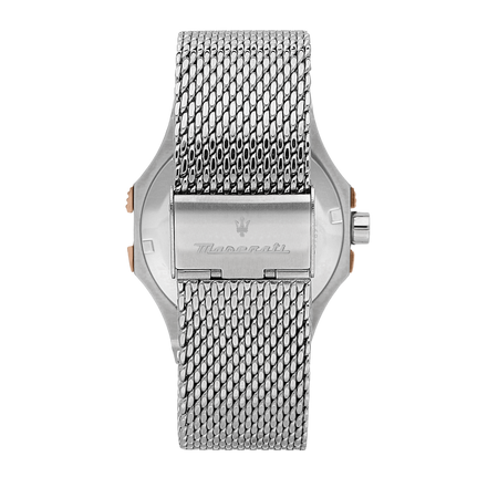 Maserati Potenza – Orologio Uomo Silver & Rose Gold (R8853108007)