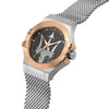 Maserati Potenza – Orologio Uomo Silver & Rose Gold (R8853108007)