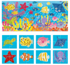 HEADU - Puzzle 8+1 The Sea - Grandi pezzi double-face (2/5 Anni)