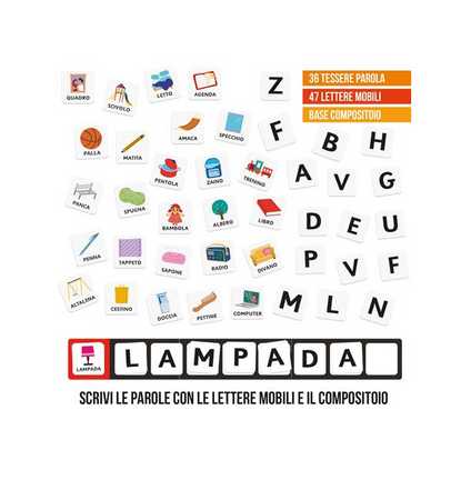 Headu - Scrivo & Leggo 4.0 Prime PArole - Il primo gioco educativo animato e parlante! (3/6 Anni)