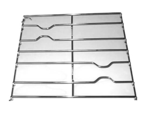Griglia in filo cromato ed acciaio inox Piano cottura a 2 Fuochi Gas Fire F2501