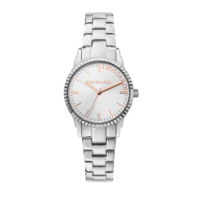 Trussardi T-Bent – Orologio Donna Acciaio Silver Minimal (R2453144506)