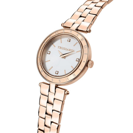 Trussardi T-Shiny – Orologio Donna Oro Rosa Minimal Chic (R2453145512)