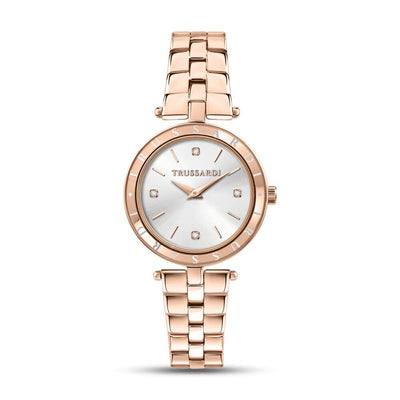 Trussardi T-Shiny – Orologio Donna Oro Rosa Minimal Chic (R2453145512)
