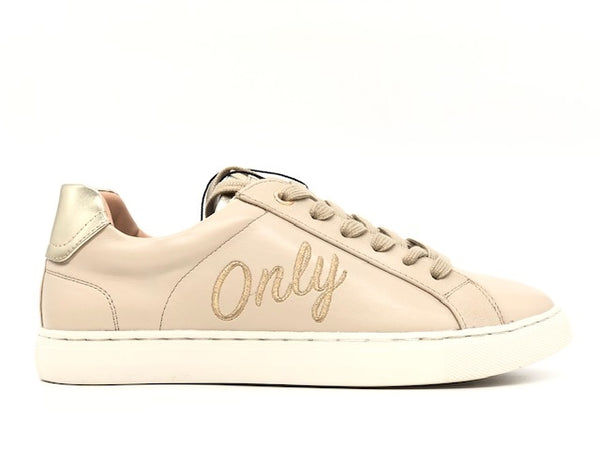 Only Sneaker beige/Gold