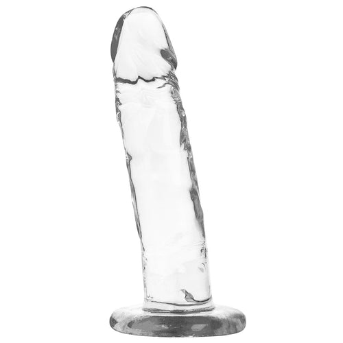 Dildo crystal trasparente a ventosa in Jelly XRay Clear 18cm