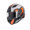 Shiro - Casco integrale Hunter Mando grigio arancione nero matt XL