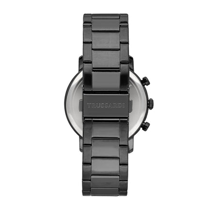 Trussardi T-Couple – Orologio Uomo Nero Acciaio Crono (R2453147011)