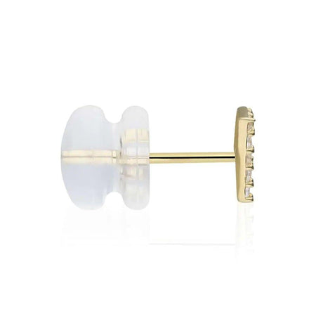 Stroili Orecchini a lobo Bon Ton oro giallo e Cubic zirconia