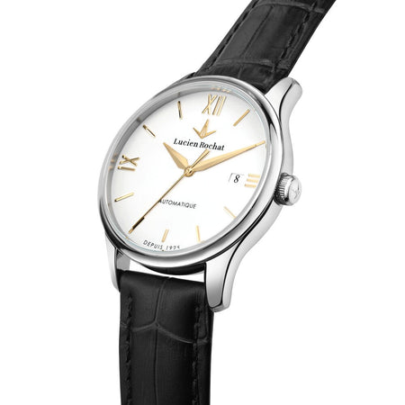 Lucien Rochat Montreux – Orologio Uomo Pelle Nero Automatico (R0421115004)