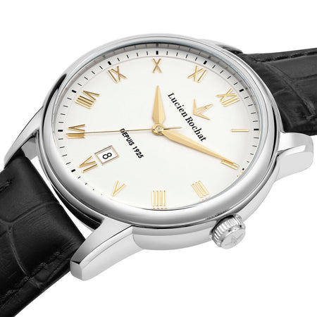 Lucien Rochat ICONIC – Orologio Uomo Pelle Nero Classico (R0451116001)
