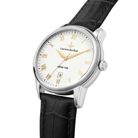 Lucien Rochat ICONIC – Orologio Uomo Pelle Nero Classico (R0451116001)