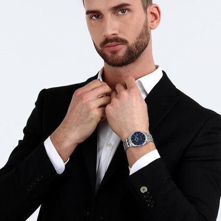 Lucien Rochat MONTREUX – Orologio Uomo Acciaio Blu (R0453115006)