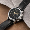 Lucien Rochat Iconic – Orologio Uomo Pelle Nero Silver (R0471616002)