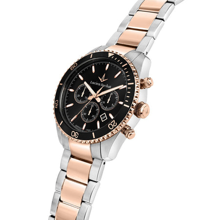 Lucien Rochat Léman – Orologio Uomo Acciaio Oro Rosa (R0473617006)