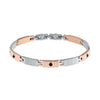 Morellato Urban – Bracciale Uomo Acciaio Silver Rose Gold (SABH30)