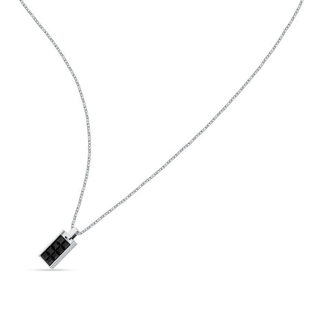 Morellato Urban – Collana Uomo con Pendente e Zirconi Neri (SABH39)