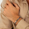 Morellato Urban – Bracciale Uomo Acciaio con Zircone Blu (SABH42)