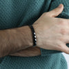 Morellato Ceramic – Bracciale Uomo Nero con Inserti Oro Rosa (SACU03)