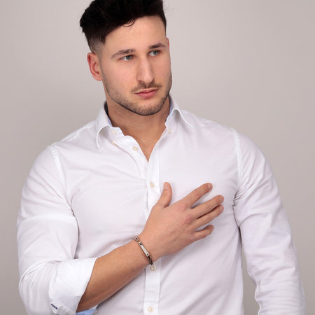 Sector Energy – Bracciale Uomo Acciaio Silver-Rose Gold (SAFT52)