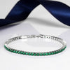 Morellato Tesori – Bracciale Donna Argento con Zirconi Verdi (SAIW105)