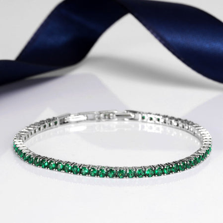 Morellato Tesori – Bracciale Donna Argento con Zirconi Verdi (SAIW105)
