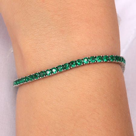 Morellato Tesori – Bracciale Donna Argento con Zirconi Verdi (SAIW105)