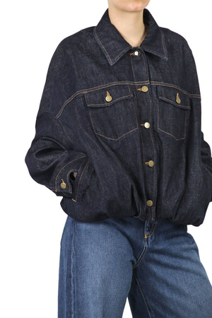 Semi-Couture Semi Couture - Giubbotto - 450838 - Denim scuro da donna