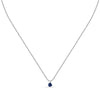 Morellato Tesori – Collana Donna Argento con Zircone Blu (SAIW172)