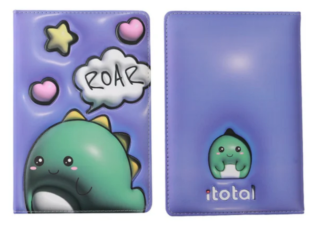 ITOTAL - NOTEBOOK A5 ITOTAL 3D SQUISHY DINO