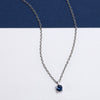 Morellato Tesori – Collana Donna Argento con Zircone Blu (SAIW172)