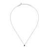 Morellato Tesori – Collana Donna Argento con Zircone Blu (SAIW172)